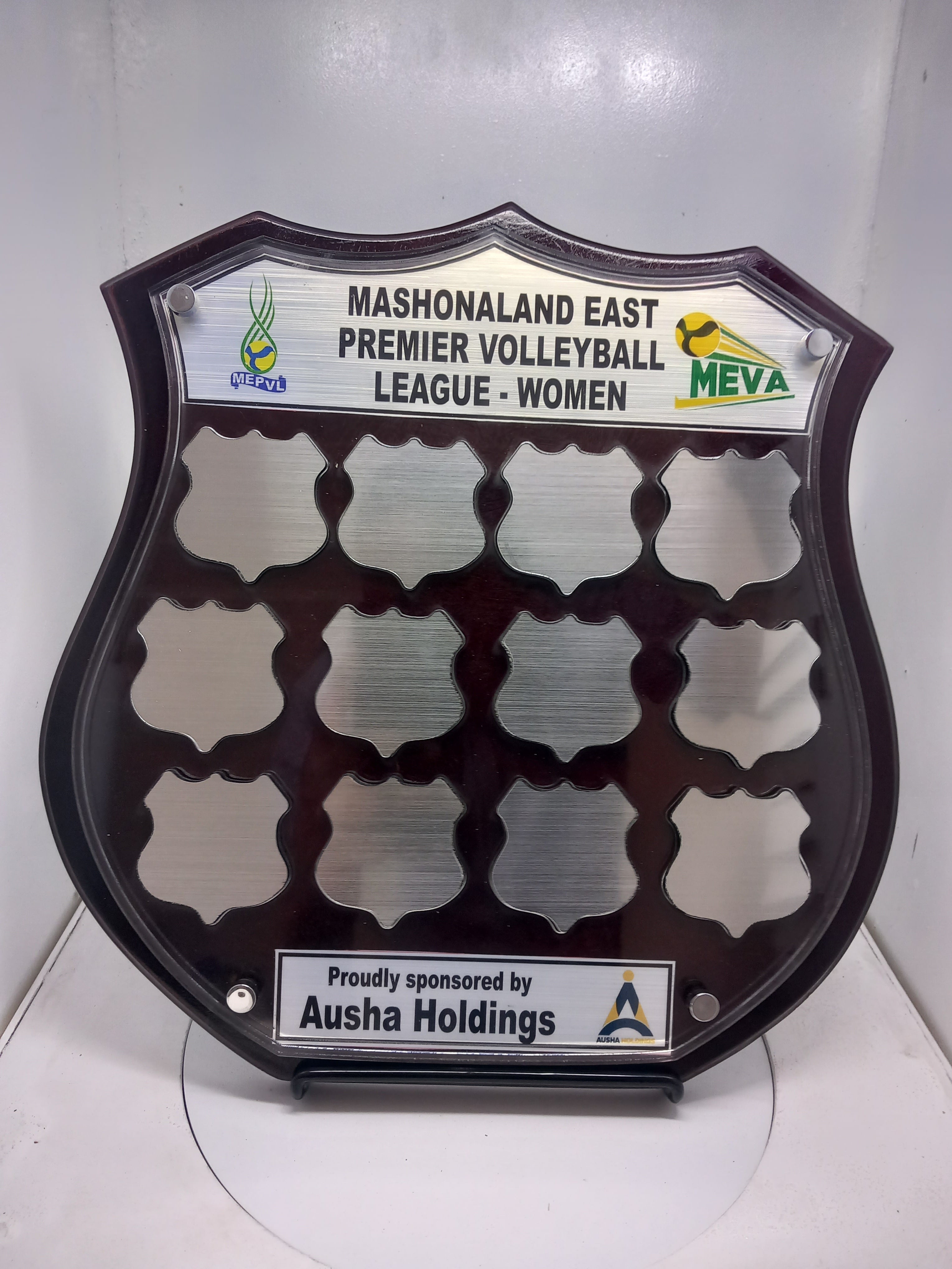 Floating Perpetual Shield Plaque Honour Board - Premium Recognition