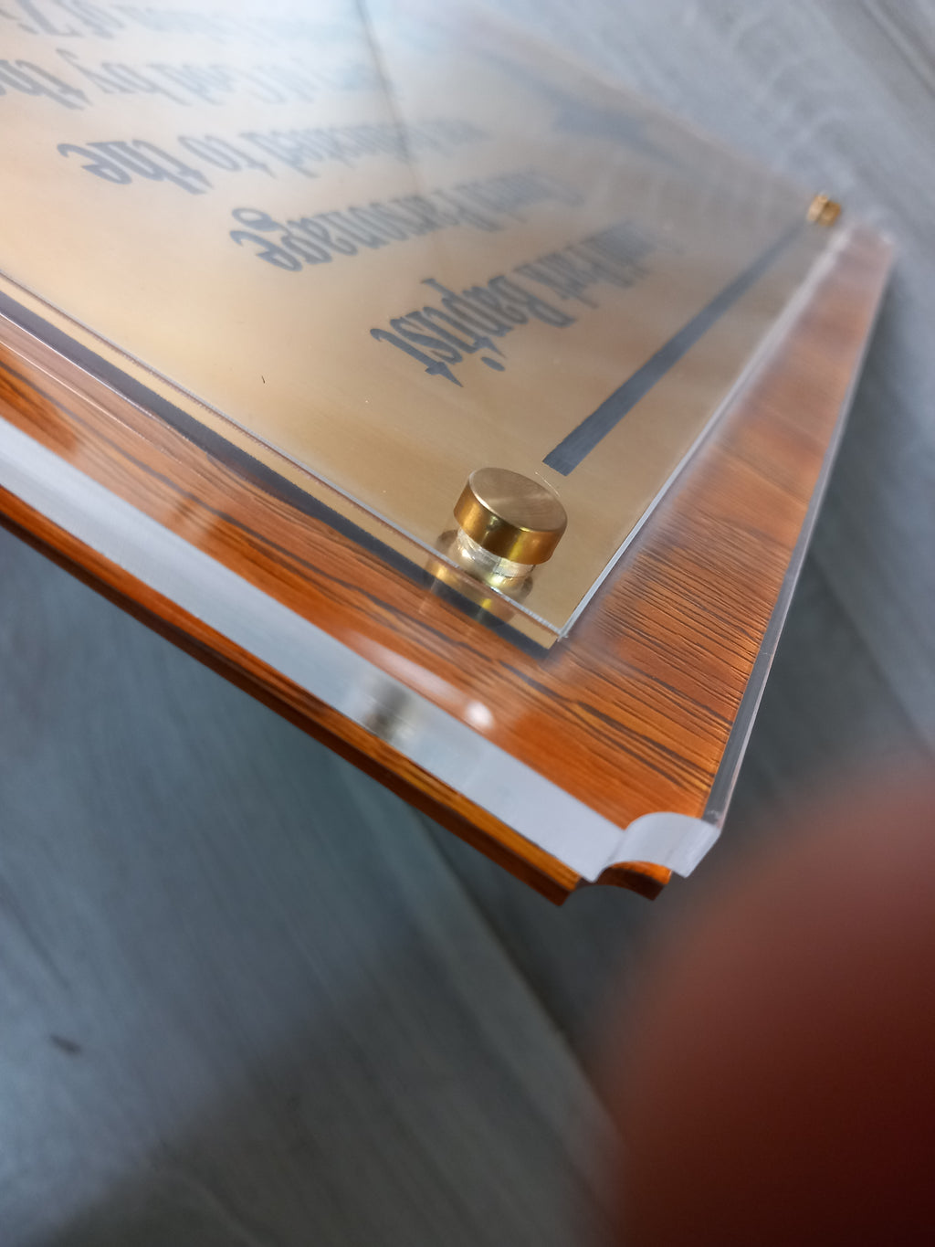 Commissioning Official Opening Commemoration Plaque - Building Dedication