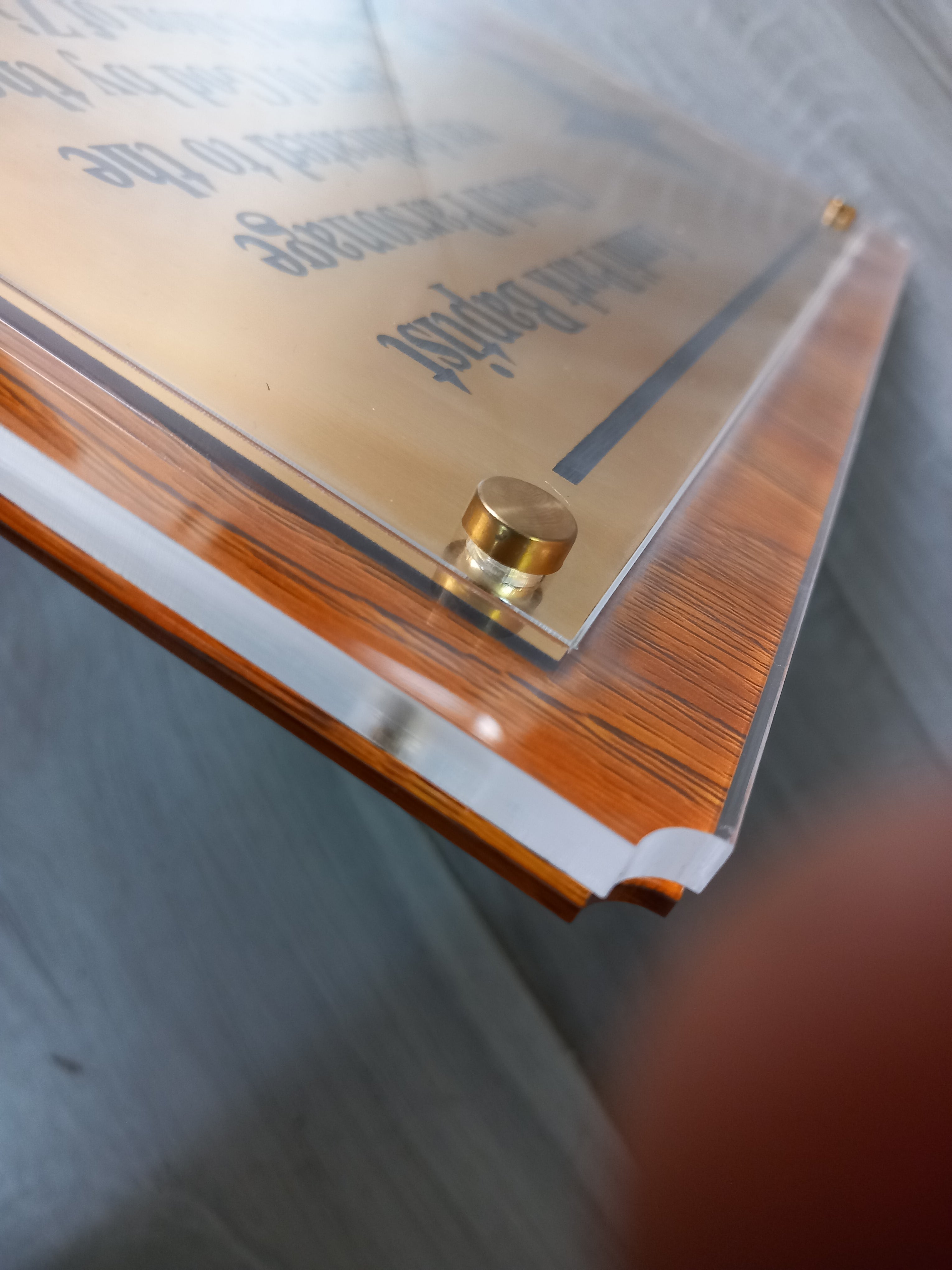 Commissioning Official Opening Commemoration Plaque - Building Dedication