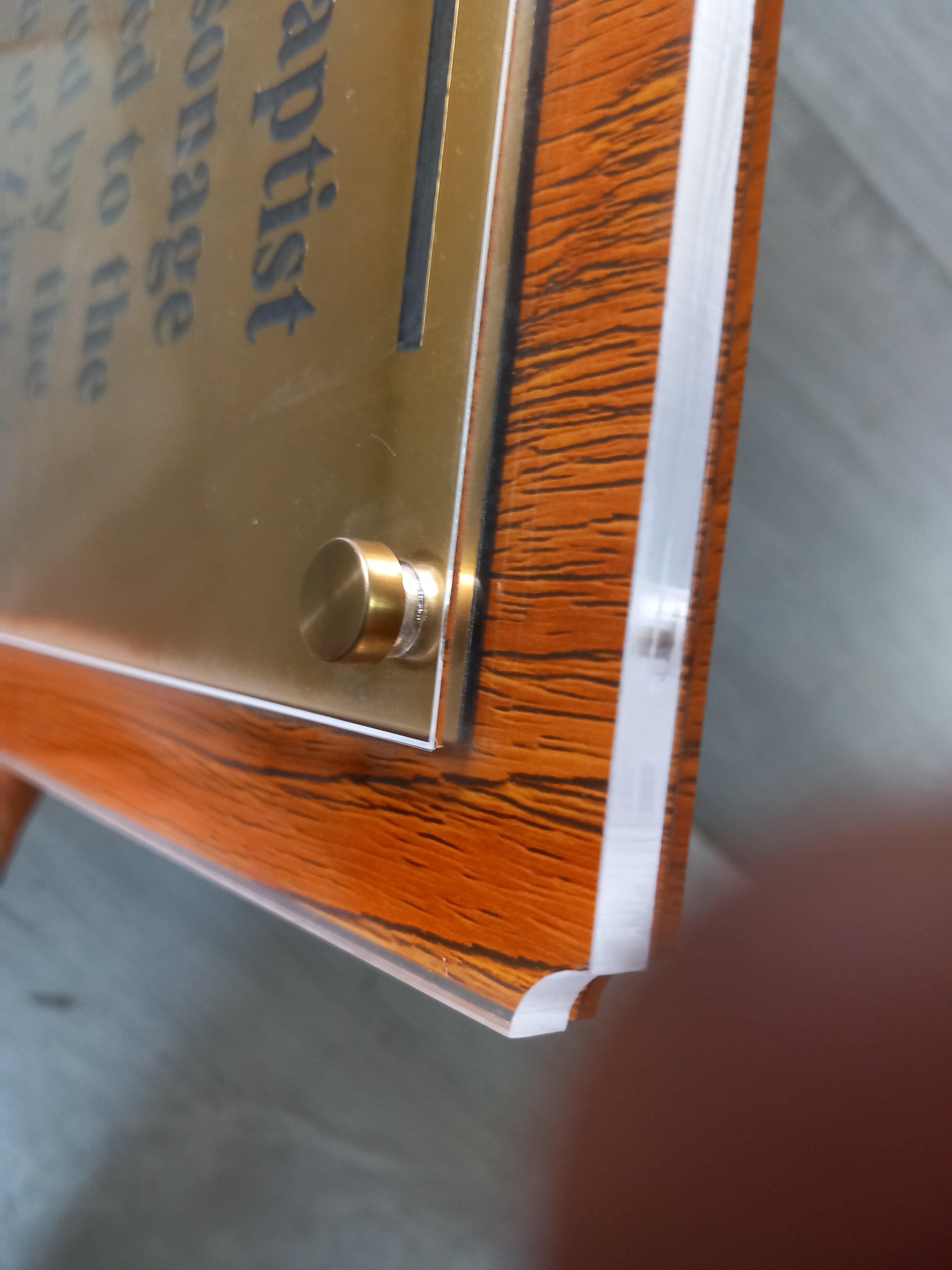 Commissioning Official Opening Commemoration Plaque - Building Dedication