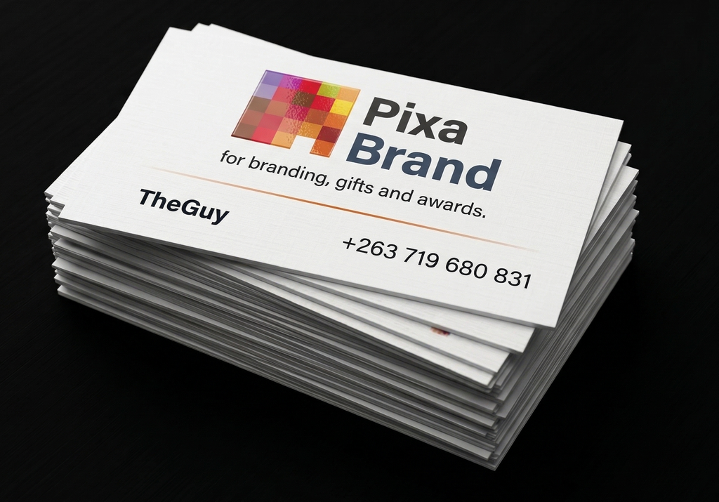 Plastic PVC Business Cards – Flexible Executive Cards (100 Pack)