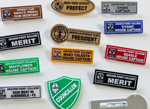 Custom Acrylic Name Badges – School, Staff, Corporate & Award Badges