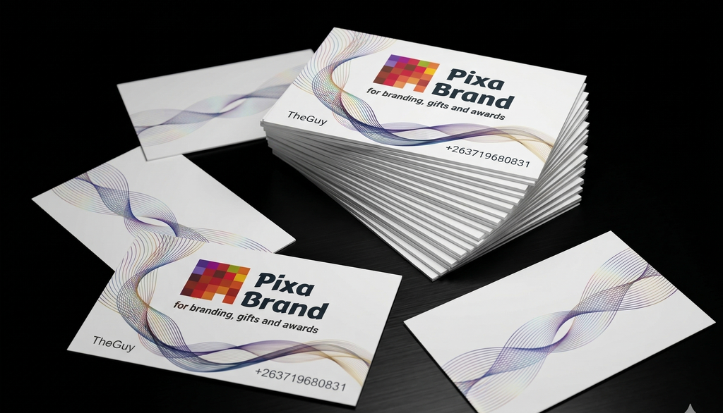 Plastic PVC Business Cards – Flexible Executive Cards (100 Pack)