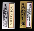 Changeable Reusable Window Name Badge - Replaceable Insert Name Tag