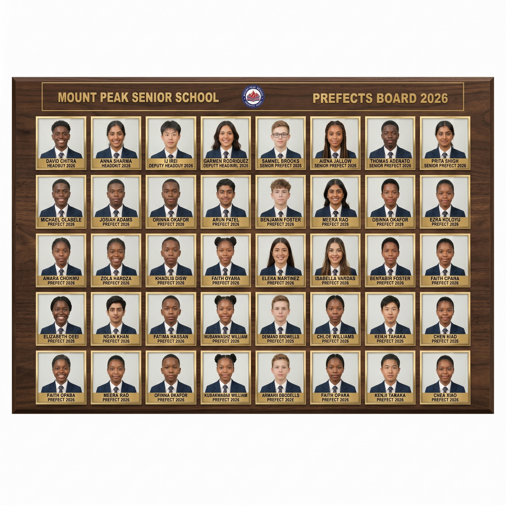 Wood and Acrylic Glass Plaque – Perpetual Awards & Recognition