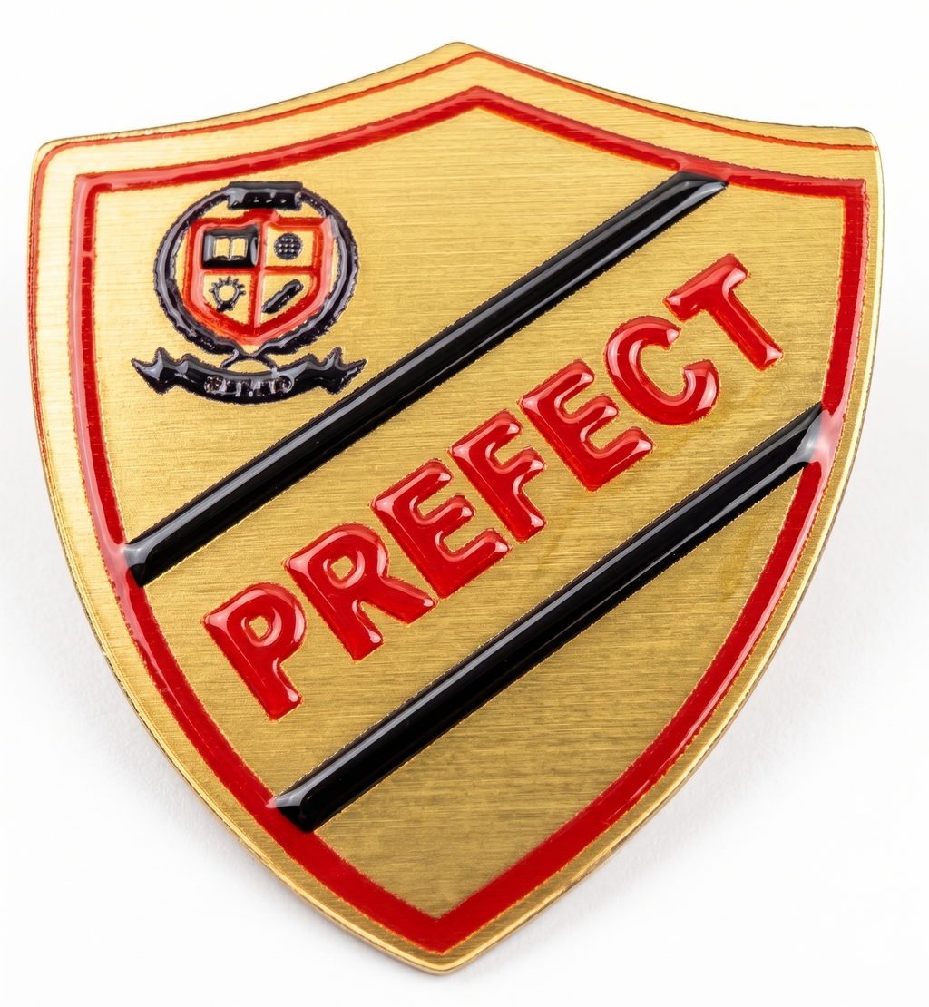 Custom Shield Heraldic Crest Badge – 45mm x 48mm