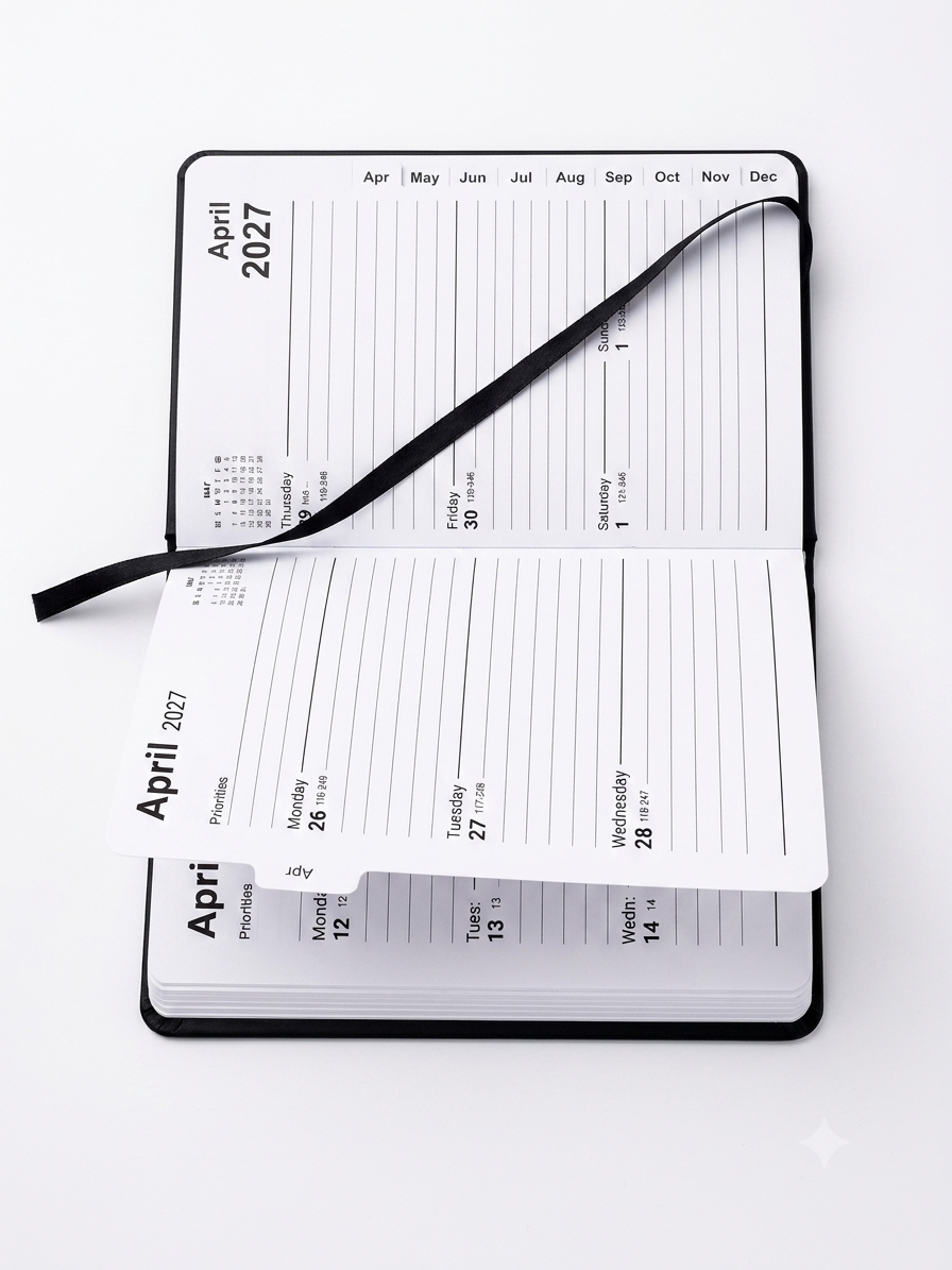 Branded Executive 2027 Weekly & Monthly Planner / Diary