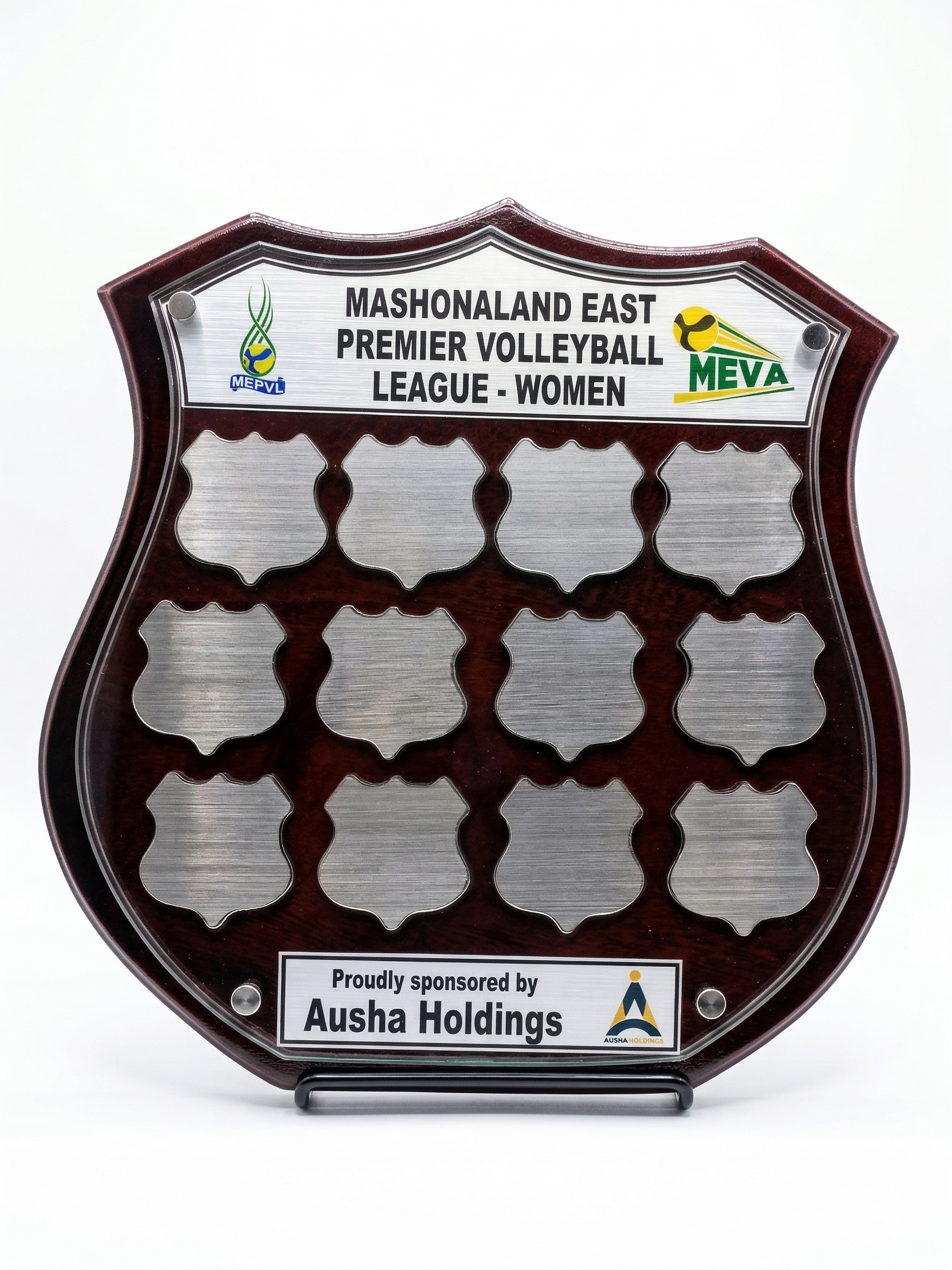 Floating Perpetual Shield Plaque Honour Board - Premium Recognition