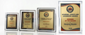Premium Crystal Glass Tiered Recognition Plaques: The "Tiered Achievement Series" Collection