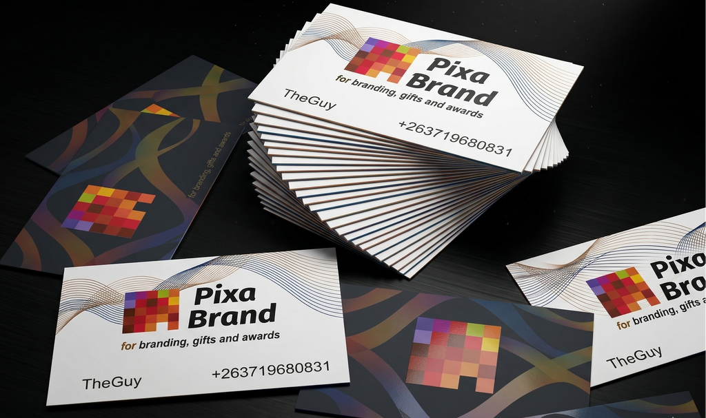 Plastic PVC Business Cards – Flexible Executive Cards (100 Pack)