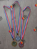 BRANDED METAL STEEL MEDALS PREMIUM QUALITY BRANDED