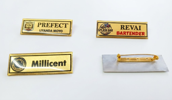Custom Metal Name Badge