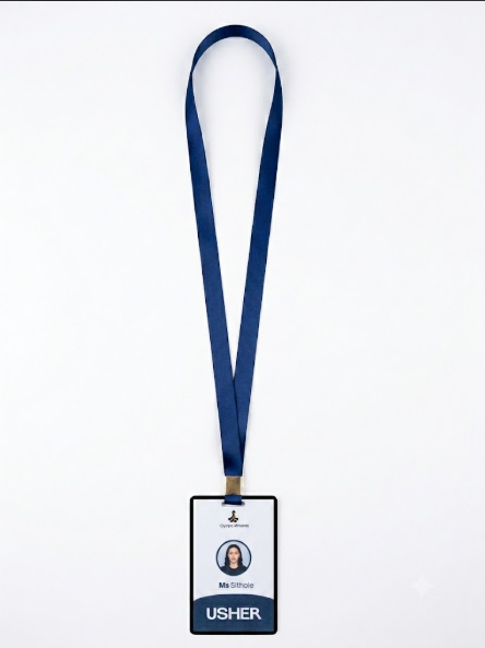 Event Tags & Cards with Branded or Plain Lanyard